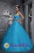 Chandler Arizona A-line Baby Blue Sweetheart Quinceanera Dresses With Appliques Tulle Cheap fall