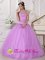 Luray Virginia /VA Pretty Lavender Quinceanera Dress With Beading Appliques Tulle Cheap summer