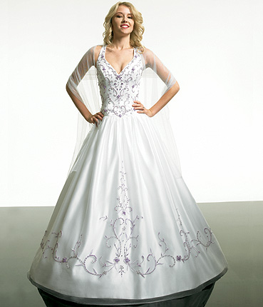 Popular ball gown halter top neck floor-length white Quinceanera gown 216 - Click Image to Close