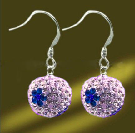 Popular Jewelry Beautiful Earrings with Swarovski Crystal EARRQ17074-1 - Click Image to Close