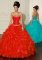 New style ball gown sweetheart-neck floor-length quinceanera dresses 88015