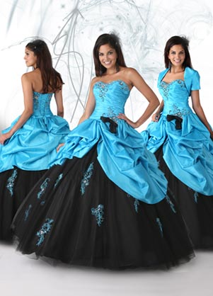 Brand new Ball gown Strapless Floor-length Quinceanera Dresses Style 80095 - Click Image to Close