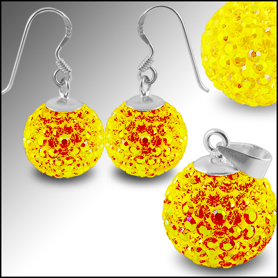 Latest Jewelry Simple Earrings with Swarovski Crystal EARR36026-19 - Click Image to Close