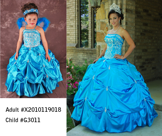 Brand New Princesita Style G3011 matching with Gorgeous Quinceanera Dress X119018 - Click Image to Close