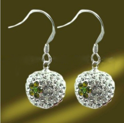 Latest Jewelry Cute Earrings with Swarovski Crystal EARRQ17074-5 - Click Image to Close