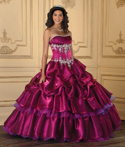 Ball gown strapless floor-length quinceanera Dresses MLQ04X15 - Click Image to Close