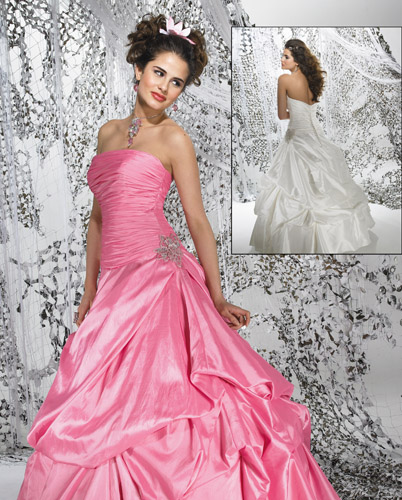 Charming ball gown sleeveless Floor-length light pink Quinceanera Dress D71716 - Click Image to Close