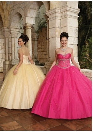 Simple ball gown sweetheart-neck floor-length quinceanera dresses 87052 - Click Image to Close