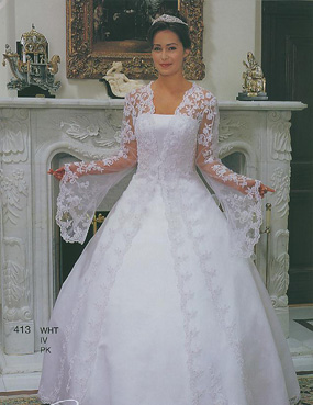 Romantic ball gown strapless floor-length Ivory Quinceanera Dress L929064 - Click Image to Close