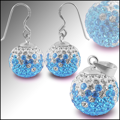 Latest Jewelry Simple Earrings with Swarovski Crystal EARR34024-5 - Click Image to Close