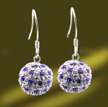 Swarovski crystal Earrings, Low price earring,Hoop earring EARR16060-5 - Click Image to Close