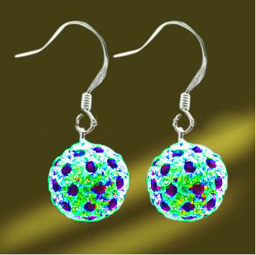 New Arrival Jewelry Lovely Earrings with Swarovski Crystal EARR49082(1)-7 - Click Image to Close