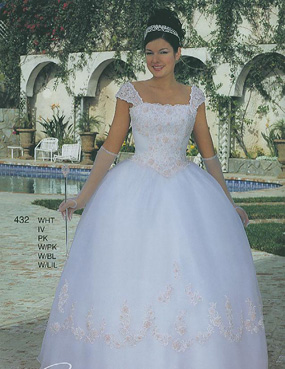 Lovely ball gown square neck floor-length Quinceanera Gown L929079