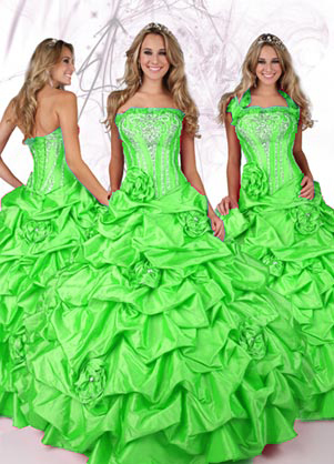 Exclusive Ball gown Strapless Floor-length Quinceanera Dresses Style 80093