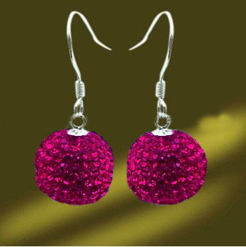 Popular Earrings with Swarovski Crystal EARR21088-9 - Click Image to Close