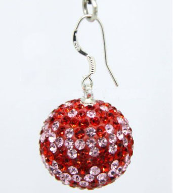 new fashion design swarovski crystal ball earrings EARR406 - Click Image to Close