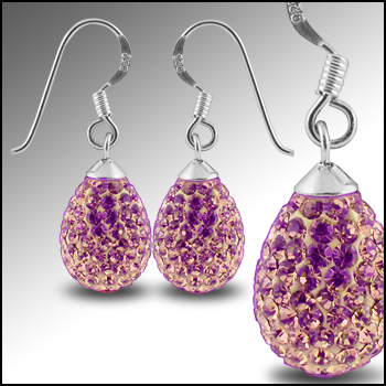 Latest Cheap Earrings with Swarovski Crystal EARR1201-8 - Click Image to Close