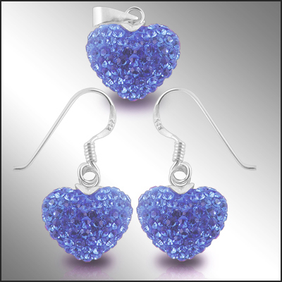 Latest Beautiful Earrings with Swarovski Crystal EARR1101-2 - Click Image to Close