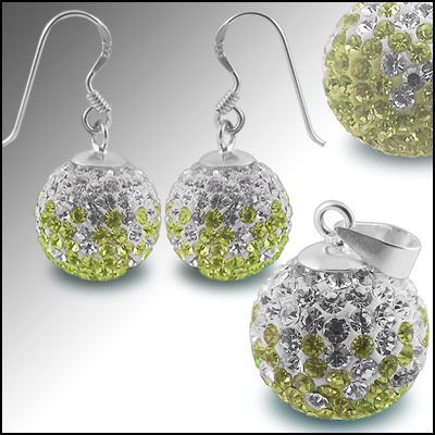 Latest Jewelry Cute Earrings with Swarovski Crystal EARR35025-4 - Click Image to Close