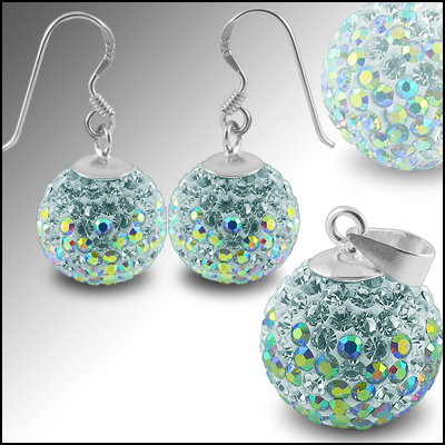 Latest Jewelry Cheap Earrings with Swarovski Crystal EARR36026-1 - Click Image to Close