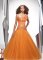 Brand New ball gown one shoulder floor length quinceanera dresses YELLOW011