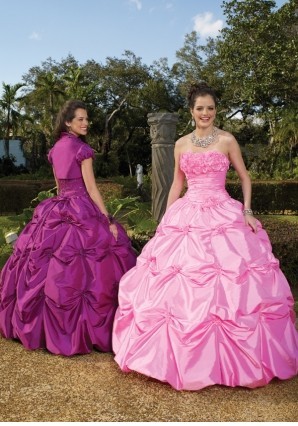 New ball gown strapless floor-length quinceanera dresses 87050